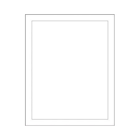 Accuform QUICKPOCKET DOCUMENT HOLDER 11 78 in  DTH215WT DTH215WT